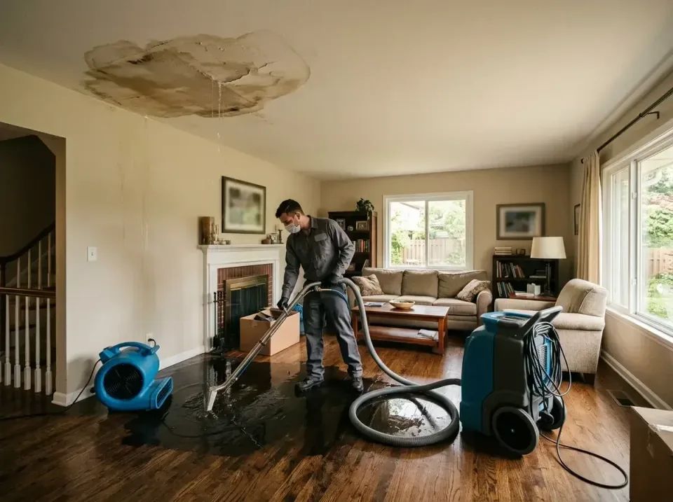 attic-pipe-burst-ceiling-drip-008 — frequently asked questions, Water Damage Restoration & Carpet Care in Round Rock, TX